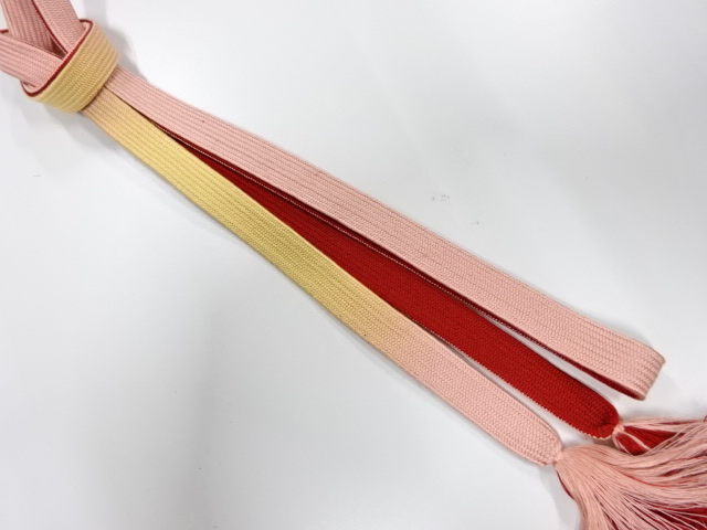 正絹　手組帯締め